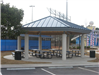 Picnic Tables Under a Gazebo